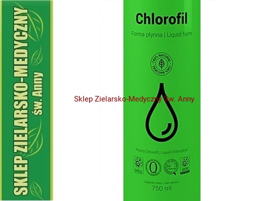 CHLOROPHYLL 750 ml Liquid Energy Sklep Zielarsko-Medyczny w Anny CHLOROPHYLL 750 ml Liquid Energy Sklep Zielarsko-Medyczny w Anny