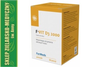 F-VIT D 2000 VITAMIN D3 + INULINE  Powder 60 Servings