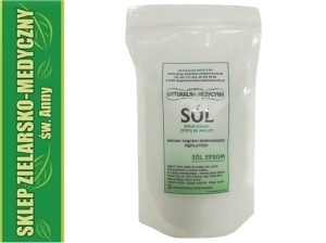 EPSOM BITTER SALT 1kg Clean Epsom salt for analysis MAGNESIUM SULFATE