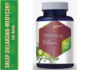 TRIPHALA 120 kapsułek Ekstrakt Standaryzowany Trawienie Jelita