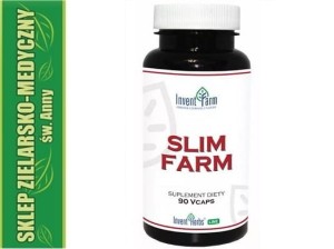SLIM FARM 90 kapsułek Odchudzanie, Oczyszczanie