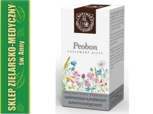 PEOBON 60 KAPSUŁEK Łysienie plackowate i odporność