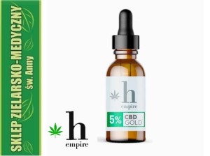 Hempire OLEJEK KONOPNY CBD 5% GOLD 10ml Certyfikowany