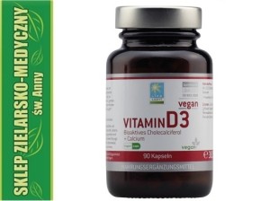 WITAMINA D3 Z WAPNIEM 90 kapsułek 