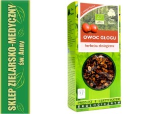 GŁÓG - OWOC GŁOGU 100g HERBATA EKOLOGICZNA 