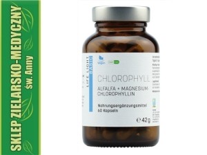 CHLOROPHYLL 60 Capsules Chlorophyll of Sower Lucerne 