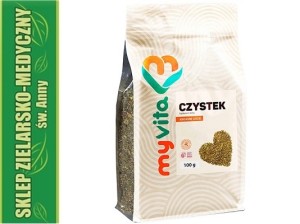 CZYSTEK - SUSZ ZIOŁOWY ROZDROBNIONE LIŚCIE 100g