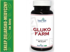 GLUKO FARM 60 capsules Correct sugar level Metabolism New Composition