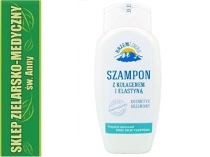 SZAMPON Z KOLAGENEM I ELASTYNĄ 250ml Krzemowy