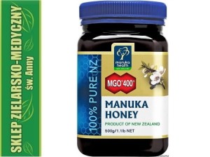 MIÓD MANUKA MGO 400+ 500g Antybakteryjny, Odporność
