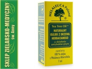 TEA TREE OIL NATURALNY OLEJEK Z DRZEWA HERBACIANEGO 7ml