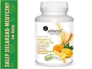 VITAMIN C Plus 1000mg Aliness 100 capsules