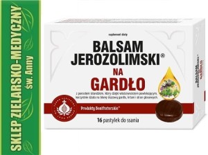 THROAT JERUSALEM BALM 16 lozenges Cough Hoarseness