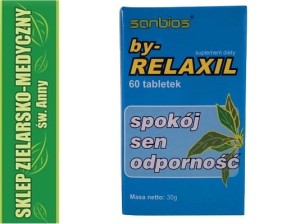 BY-RELAXIL 60 tablets Peace of mind. Healthy sleep. Relax