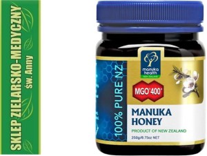 MIÓD MANUKA MGO 400+ 250g Antybakteryjny, Odporność