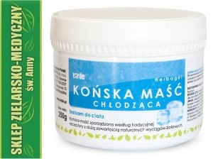 MAŚĆ KOŃSKA CHŁODZĄCA 250 ml Stawy, mięśnie, krążenie, rozluźnienie