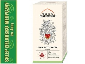 CHOLESTOFRATIN FORTE 30 Saches BONIFRATER HERBS Lower Your Cholesterol