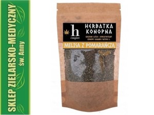 Hempire HERBATKA KONOPNA MELISA Z POMARAŃCZĄ 50g