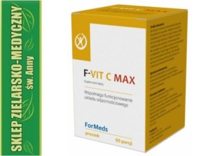 F-VIT C MAX,  Levorotatory Vitamin C, Vitamin D, Zinc, Powder, 60 Dosess for immunity 