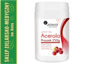 ACEROLA 250g NATURALNA WITAMINA C  250 PORCJI