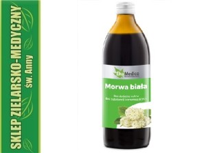 SOK MORWA BIAŁA  500ml 100% Naturalny sok z morwy białej Bez cukru