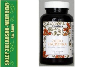 ZŁOTO Z ROKITNIKA  SUSZ OWOCOWY 125g
