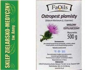 GROUND MILK THISTLE SKIMMED 500g 