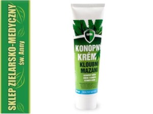 KREM Z KONOPII 100ml Obolałe Stawy KREM KONOPNY