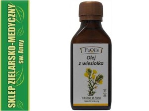 OLEJ Z NASION WIESIOŁKA 100ml TŁOCZONY NA ZIMNO, NIERAFINOWANY
