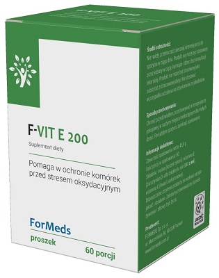 F-VIT E 200  Witamina E w proszku 60 porcji