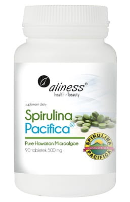 SPIRULINA HAWAJSKA PACIFICA 500mg 90 Tabletek