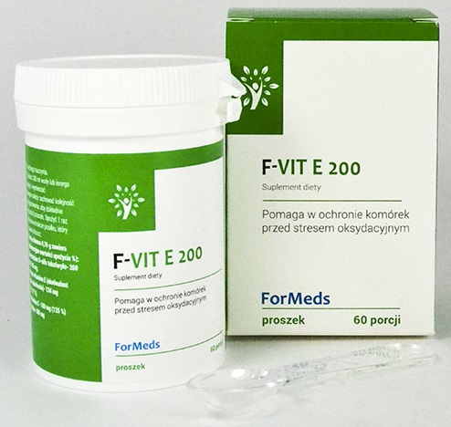 F-VIT E 200  Witamina E w proszku 60 porcji