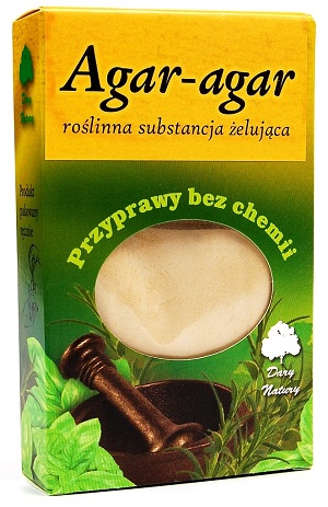 AGAR-AGAR ROŚLINNA ŻELATYNA 30g
