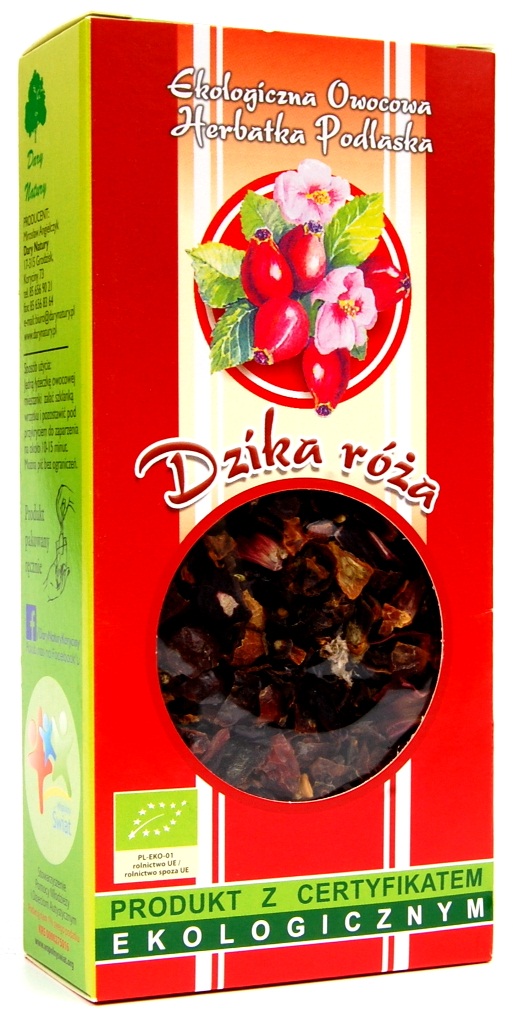 DZIKA RÓŻA OWOC 100g HERBATA EKOLOGICZNA